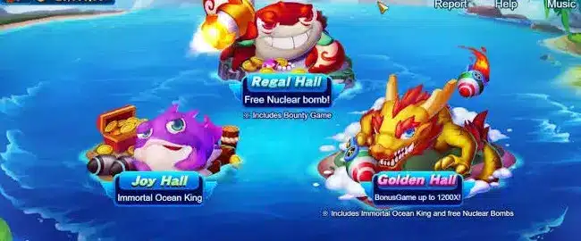 Bombing Fishing gemple Lucky11